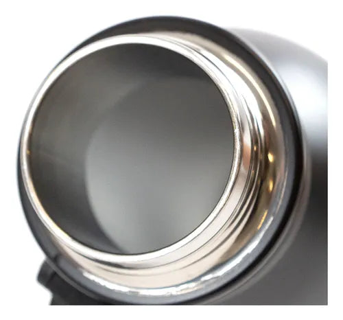 Botella Termica Deportiva Dakota Acero Inoxidable 600ml Color Gris Ocuro