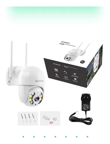 Cámara de Seguridad Wifi IP Gadnic DM200W FHD Motorizada 1080P Audio Bidireccional Conexión Inalámbrica