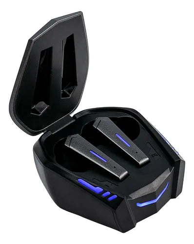 Auriculares Gadnic AU16 Bt 5.3 Micrófono Luz Led Autonomia 15h Carga Rápida 250mAh