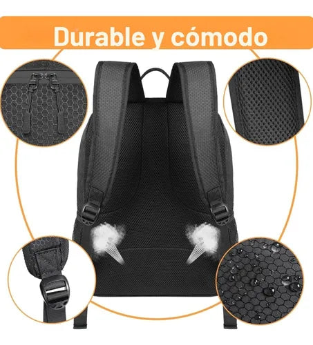 Mochila Deportivo Botinero Pelota Fútbol Basket Impermeable
