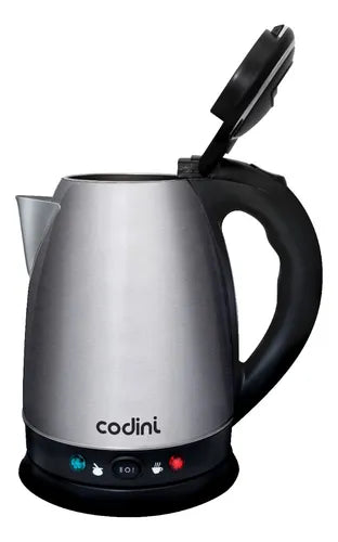 Pava Eléctrica Codini Corte Mate Acero Inoxidable 1.8lts