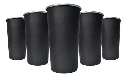 Vaso Fernetero Jarra Fernet Cerveza Aluminio 1 Litro Negro