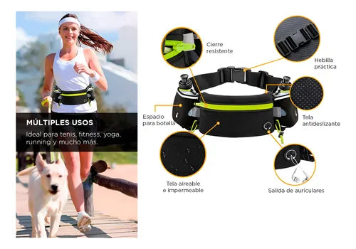 Cinturón Bolso Deportivo Gadnic Dfvt9 Riñonera Fitness