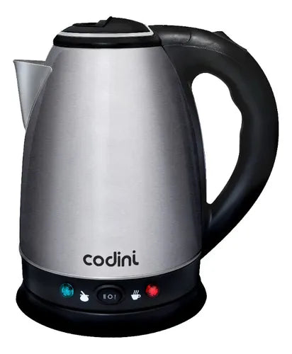 Pava Eléctrica Codini Corte Mate Acero Inoxidable 1.8lts